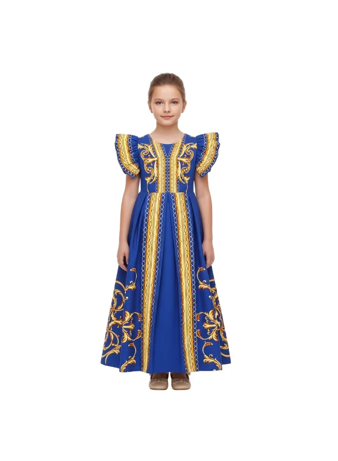 دىدانيالا فستان إمبراطورية مطبوع من دانييلا